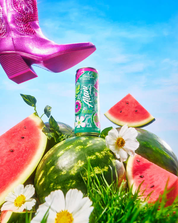 Energy Drink - Watermelon Wave by Megan Moroney (12 Drinks 12 Fl. Oz. Each)