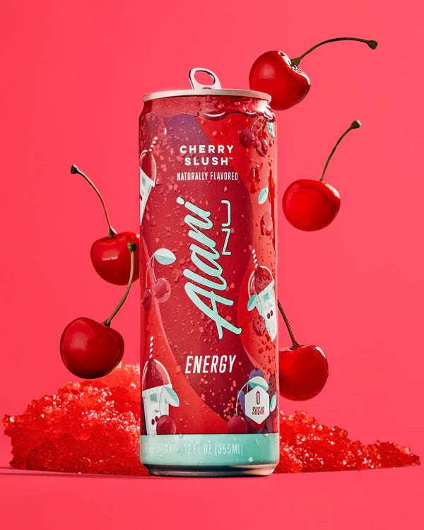 Energy Drink - Cherry Slush (12 Drinks 12 Fl. Oz. Each)