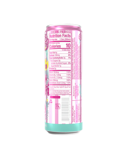 Energy Drink - Cotton Candy (12 Drinks 12 Fl. Oz. Each)