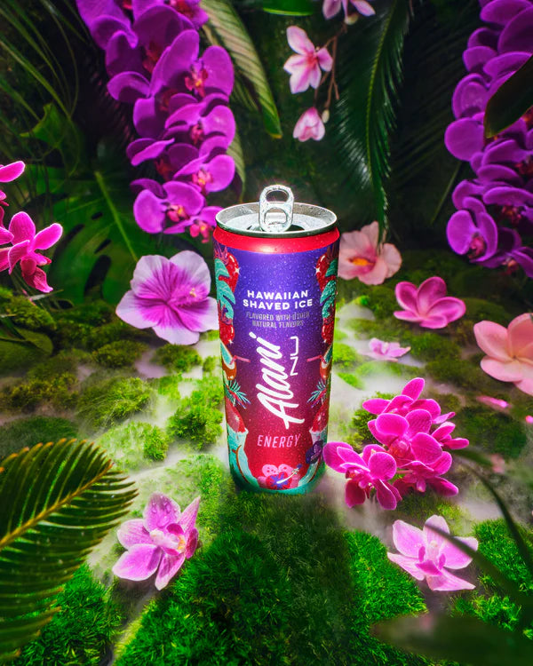 Energy Drink - Hawaiian Shaved Ice by Brittany Mahomes (12 Drinks 12 Fl. Oz. Each)