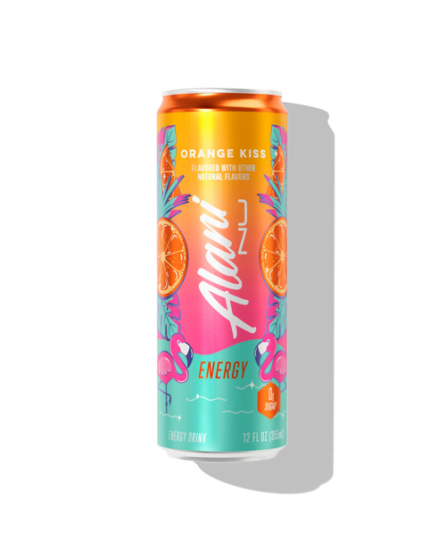 Energy Drink - Orange Kiss (12 Drinks 12 Fl Oz. Each)