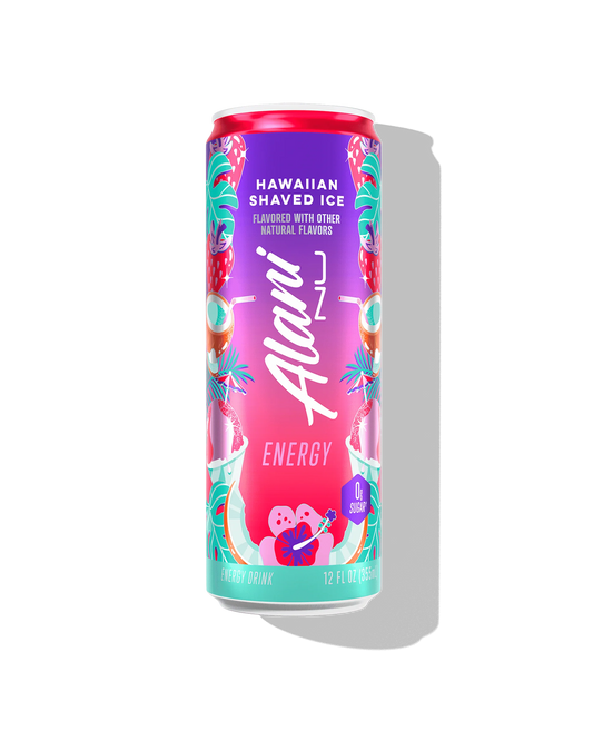 Energy Drink - Hawaiian Shaved Ice by Brittany Mahomes (12 Drinks 12 Fl. Oz. Each)