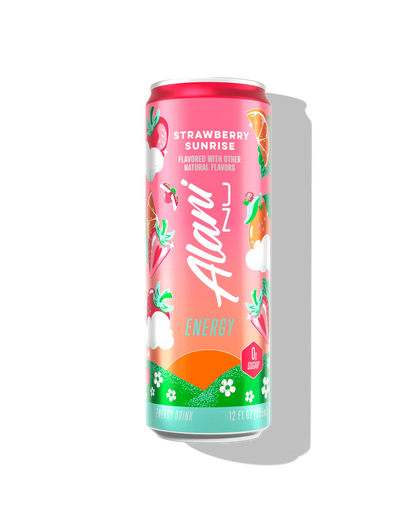 Energy Drink - Strawberry Sunrise (12 Drinks 12 Fl Oz. Each)