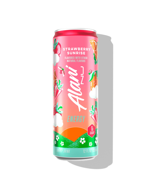 Energy Drink - Strawberry Sunrise (12 Drinks 12 Fl Oz. Each)