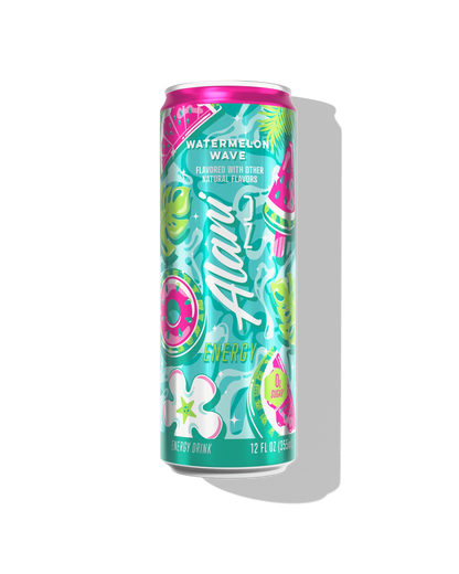 Energy Drink - Watermelon Wave by Megan Moroney (12 Drinks 12 Fl. Oz. Each)