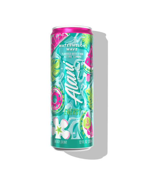 Energy Drink - Watermelon Wave by Megan Moroney (12 Drinks 12 Fl. Oz. Each)