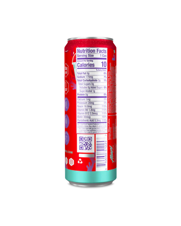 Energy Drink - Cherry Slush (12 Drinks 12 Fl. Oz. Each)