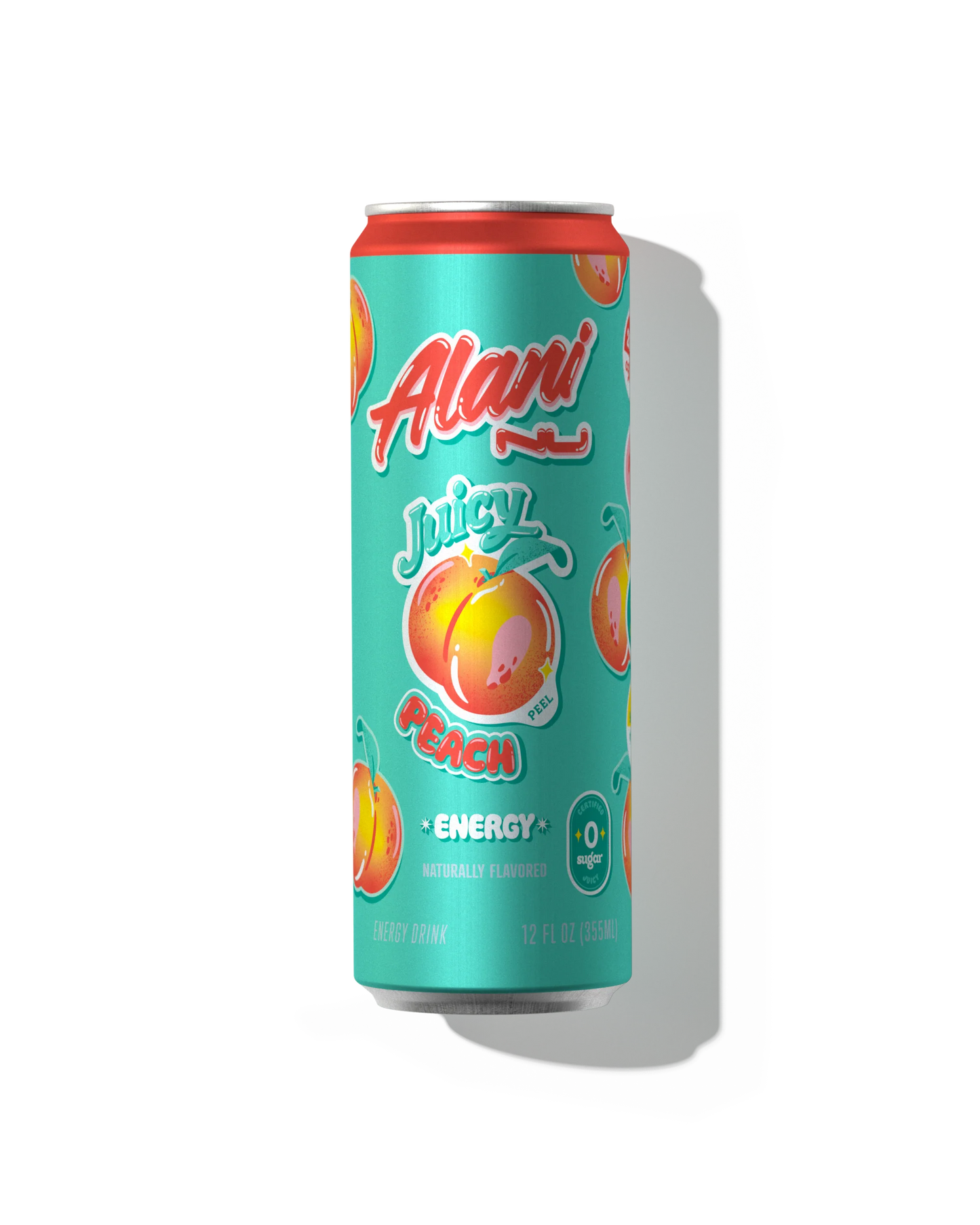Energy Drink - Juicy Peach (12 Drinks 12 Fl Oz. Each)
