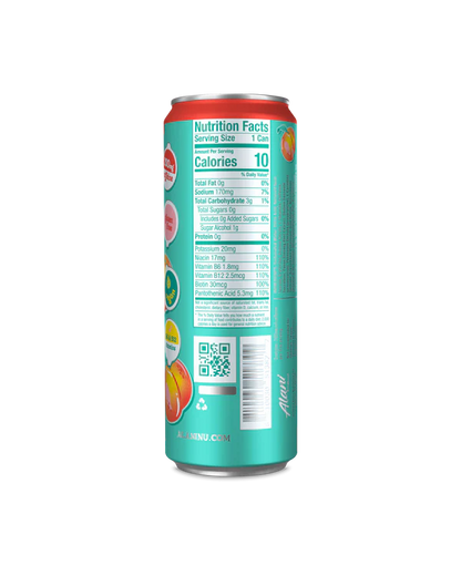Energy Drink - Juicy Peach (12 Drinks 12 Fl Oz. Each)