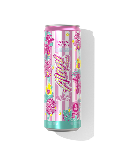 Energy Drink - Cotton Candy (12 Drinks 12 Fl. Oz. Each)